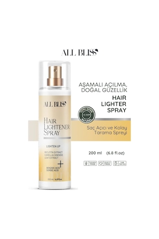 Saç Açıcı Sprey 200 Ml Aşamalı Renk Açıcı Bakım Spreyi