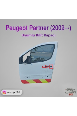 Peugeot Partner 2009 Uyumlu Kilit Kapağı