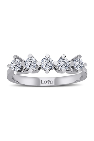 Lova G Renk 0,50 Karat Pırlanta Beştaş Yüzük - 1050188