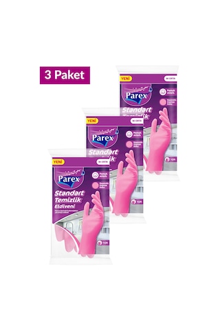 Standart Eldiven Orta Boy Üçlü Set