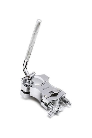 Ludwig Pm0048 Atlas Tekli Tom Clamp Profesyonel - Davul Aksamı Atlas Serisi Tom Tutucu, Çok Yönlü Açı Ayarı, Kayma Yapmayan Güvenli Kilit Mekanizması Uyum: Standart L-rod Ve Tom Boruları