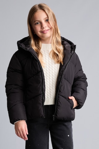 Defacto Kapüşonlu Mont Kız Çocuk C5389a826aubk27 Siyah-bk27