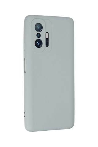 Xiaomi Mi 11t Pro Ile Uyumlu Kılıf Nano Içi Kadife Buz Mavisi Renk Kamera Korumalı Silikon Kapak Col169823-buz Mavi