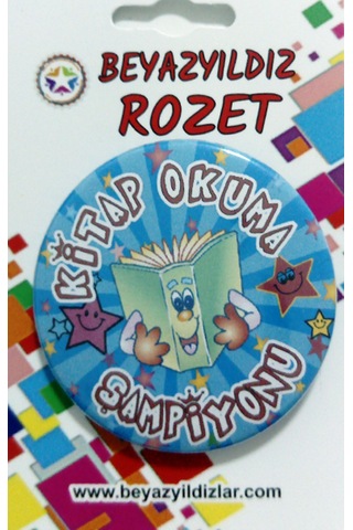 Kitap Okuma Şampiyonu Rozetleri 20 Adet