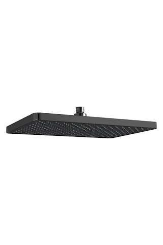 Eca Tiera Plus Banyo Dikdörtgen Duş Başlığı Mat Siyah Renkli 36x24 102145067c1 Siyah
