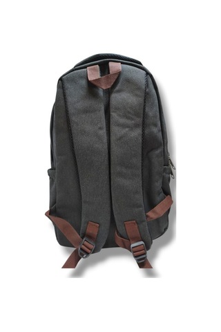 Old Brand 568-25 Kanvas Sırt Çantası Siyah