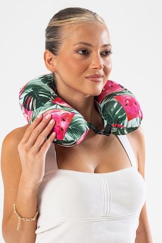 Ortopedik Seyahat Yastığı Visco Boyun Yastığı - Karpuz