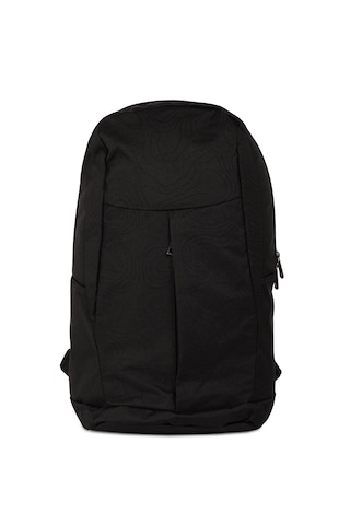 İcone Bag Icone Gölge Baskılı Laptop Gözlü Sırt Çantası Siyah