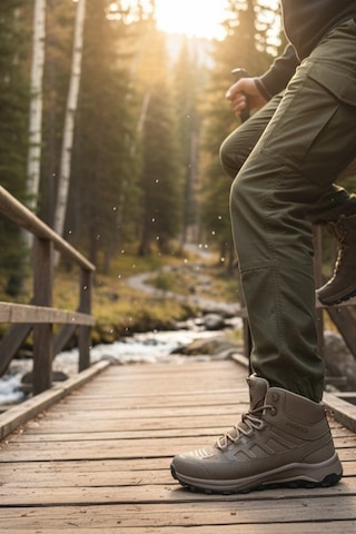 Enoch Erkek Forza Model Waterproof Outdoor Trekking Ve Doğa Yürüyüş Botu Vizon