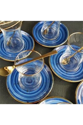 Özlife Zen Titenyum Gold Çay Kaşık - 6'Lı Çay Kaşığı