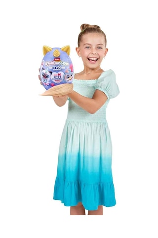 Raınbocorns Kıttycorn Surprız S3-92104 Mavi Kuyruk Çok Renkli