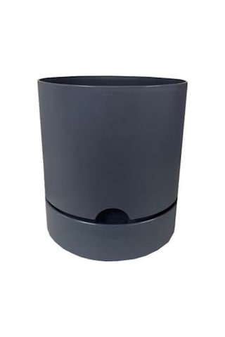 Polıwork Saksı Begonya 25 Cm Antrasit