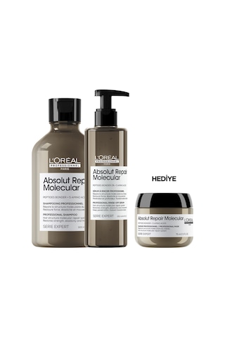 L'Oreal Professionnel Serie Expert Absolut Repair Içten Dışa Güçlendirici Molecular Bakım Seti