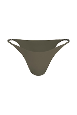 Calvin Klein Kadın Haki Tanga Bikini Altı-13721 Haki