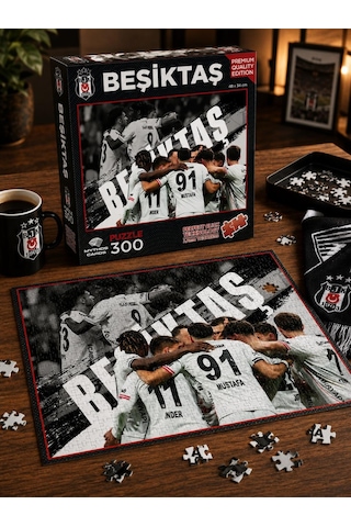 Mythos 300 Parça Puzzle Beşiktaş 2025/2026 Sezonu 48 X 34 Cm Resmi Lisanslı
