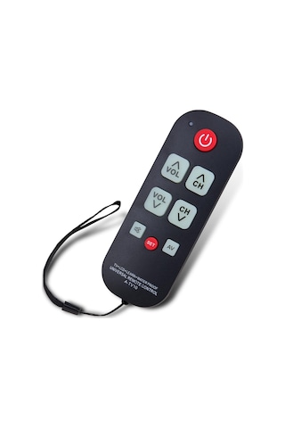 A-tv10 Yaşlılar İçin Tv Uzaktan Kumandası Evrensel Kontrol Cihazı Basit Su Geçirmez