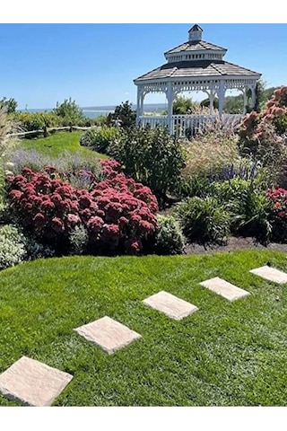 Dekoratif Basamak Taşları - Dış Mekan Yolu Pvc 8 Adet Krem Renk