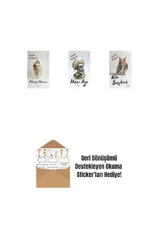 Aleviye Hanım + Hacı Ağa + Kör Baykuş + Okuma Sticker'ları