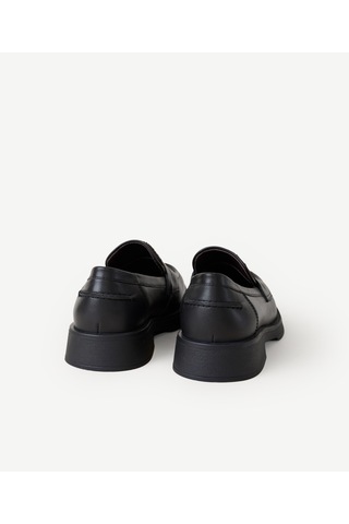 Yargıcı Tay Tüylü Deri Loafer 26kkay4051x 001 Siyah