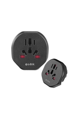 Powermaster S-link Sl-wl05 Universal - Amerikan Tipine Çevirici Priz Adaptör Fiş