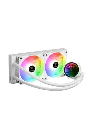 GAMDIAS CHIONE M3-240W 240MM WHITE EDITION LGA1200/AM4 SOKET ARGB