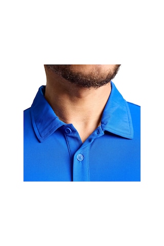 Slam Slam Tech Pique Polo Erkek Mavi Tişört W11 Mavi