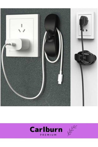 Özel Üretim Bilgisayar Notebook Şarj Kablosu Mutfak Çok Amaçlı Kablo Sarma Düzenleyici 4 Adet