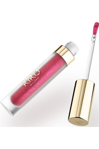 Kiko Holiday Wonderlights Sparkly Matte Liquid Lipstick 02 Cozy Fuchsia
