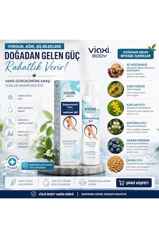 Viaxi Bacaklar İçin Jel 100 ML