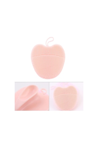 Caş Dekorasyon Açık Pembe Renk Elma Figürlü Yüz Yıkama Aparatı