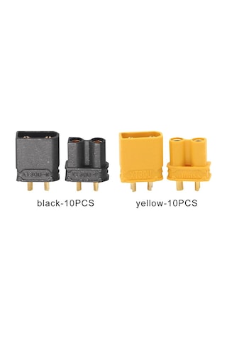 10 Kpl Xt30u Xt30 Liittimet Keltaınen 10 Kpl 10 Kpl Sarı 10pcs-10pcs