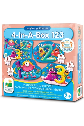 The Learning Journey 4 Puzzle Bir Arada 123