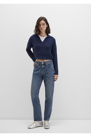 Mavi - New York Classic Denim Puslu Koyu Mavi Jean Pantolon 101441-88581 Koyu Mavi