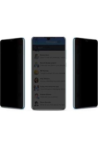 Apple Uyumlu   iPhone 13 Pro Max Hayalet Ekran Koruyucu Tam Kaplayan Gizli