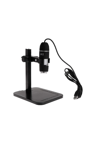 1000x 2mp Dijital Standlı 8 Led'li Usb & Otg Mikroskop