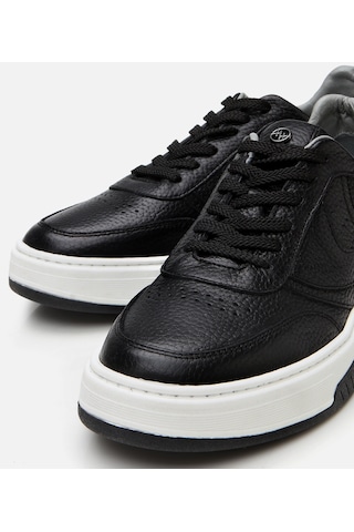 Hotiç Erkek Deri Siyah Yüksek Tabanlı Spor Ayakkabı 02ayh305880a100 Siyah-black Siyah