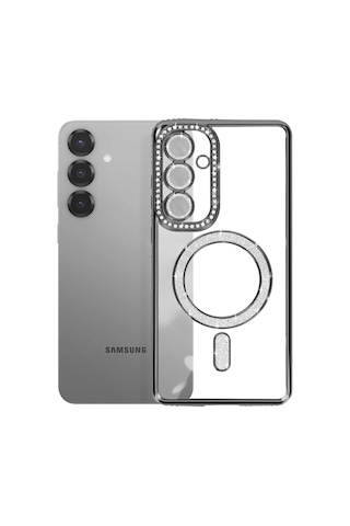 Joko Samsung Galaxy Uyumlu A57 5g Joke Simli Magneticsafe Kılıf Semeglbl - 64 - Siyah