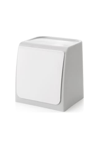 Jeemson Duvar Veya Masa Üstü Kullanıma Uygun Deliksiz Otomatik Geri Tepki Atık/ev Aletleri Saklama Kutusu Gri Gri