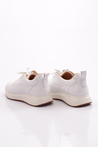 Dgn 444 Kadin Kalin Taban Sneakers Ayakkabi Beyaz