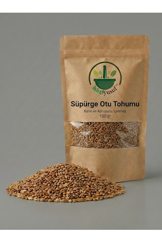 İxirciyusuf Süpürge Otu Tohumu Süpürge Tohumu Süpürge Darısı Tohumu Sorghum Seed Doğal 100 G