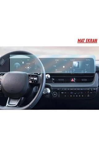 Hyundai Ioniq 5 2026 Multimedya Ve Yolcu Ekran Uyumlu Mat Ekran Koruyucu