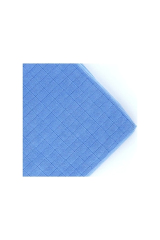 Silver Home Universal Kareli Mikrofiber Temizlik Bezi Mavi - Pembe 2'li 50 x 70 CM
