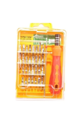 Mini Tornavida Seti 32 Parça Cep Telefonu Pc Tablet Tamir Takımı