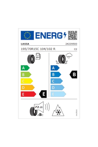 Lassa 195/70R15C 104/102R 8Pr M+S 3Pmsf Multiways-C Dört Mevsim Lastiği 2026