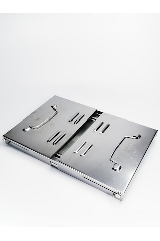 Mizan Krom Katlanabilir Kömürlü Mangal