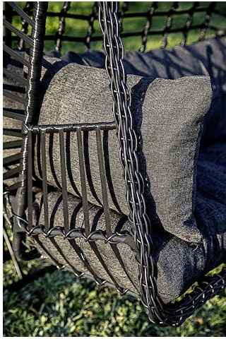 Btk Concept Legend Çift Kişilik Salıncak, Rattan Antrasit