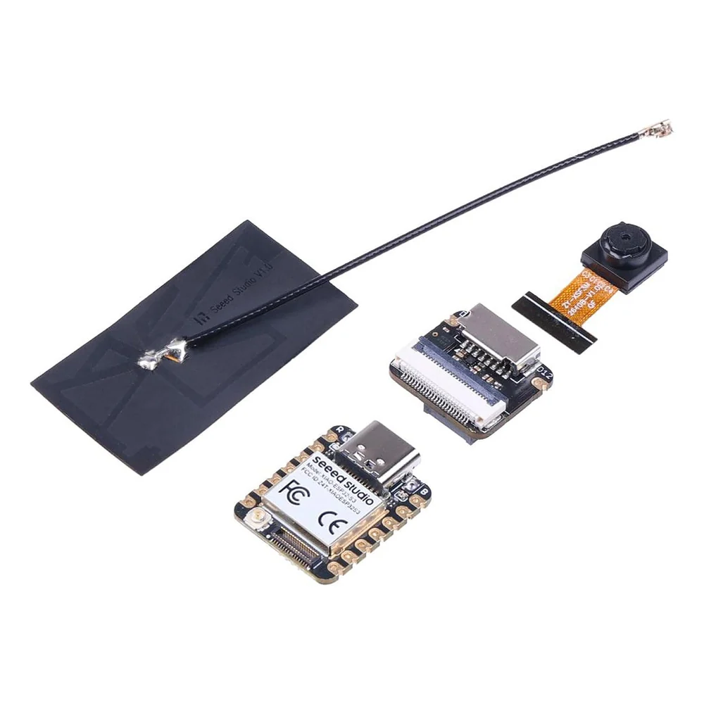 Seeed Studio Xıao Esp32-s3 Sense Wifi Cam Ov3660 Kamera Ve Mikrofonlu Geliştirme Kartı