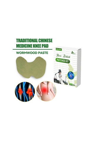 Mufunye Doğal Bileşenli Pelin Otu Diz Yaması - 12 Adet, Çok Amaçlı Kullanım İçin İdeal