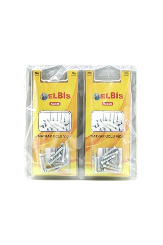 Elbis-26 Matkap Uçlu Vida Yhb 3,9x22 - 22 Adet- 12'li Paket Diğer