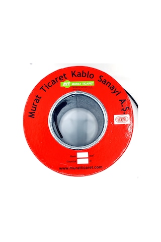 50 Metre 6mm² Siyah Bakır Kablo Kalaylı Nyaf Tekne Oto Karavan El